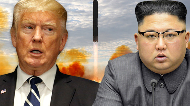 דונלד טראמפ וקים ג'ונג און (צילום: רויטרס)