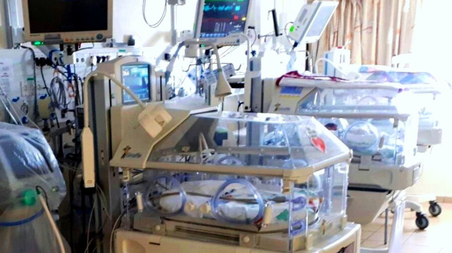 המחלקה לטיפול נמרץ ביילוד במרכז הרפואי זיו (צילום: המרכז הרפואי זיו)