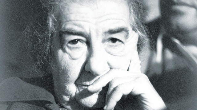 גולדה מאיר (צילום: יעקב סער, לע"מ)