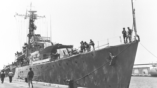 אח"י אילת (צילום: אילן ברונר, לע''מ)