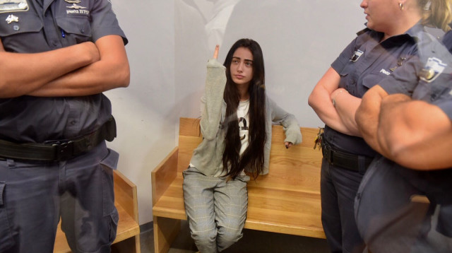 אליה קדוש בבית המשפט (צילום: אבשלום ששוני)