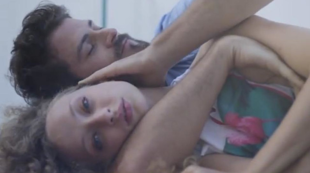 יוליה פלוטקין, אדריאנו חאובל (צילום: אבי ג'ימי בן זקן)