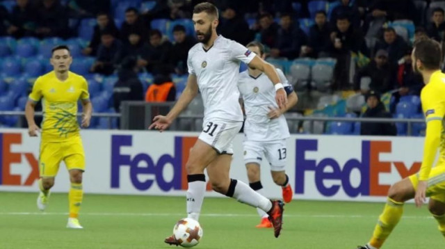 אסטנה מול מכבי תל אביב (צילום: אתר רשמי)