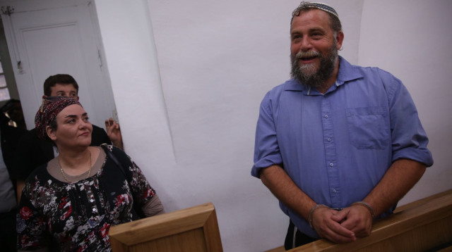 בנצי גופשטיין בבית המשפט  (צילום: יונתן זינדל, פלאש 90)