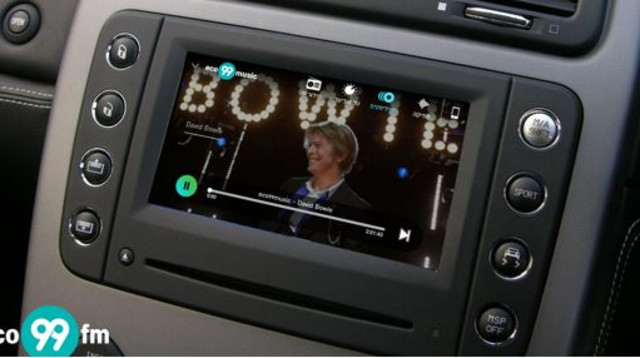 גרסת הרכבים של אפליקציית eco99music  (צילום: יח"צ)