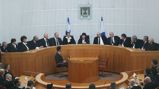 טקס הפרישה של נשיאת בית המשפט העליון מרים נאור (צילום: יונתן זינדל, פלאש 90)