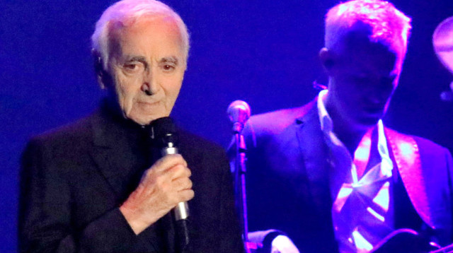 שארל אזנאבור (צילום: סיון פרג')