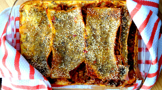 לזניה (צילום: פסקל פרץ-רובין)