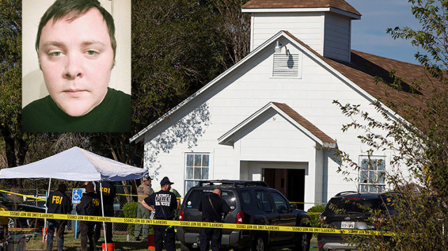 דווין פטריק קלי, הכנסייה בטקסס בה בוצע הירי (צילום: רויטרס)