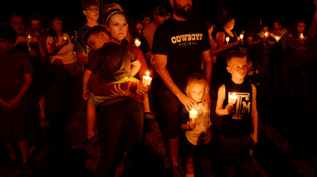 אירוע ירי בכנסייה בטקסס (צילום: רויטרס)