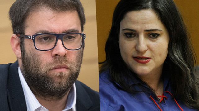 מיכל בירן, אורן חזן (צילום: פלאש 90)