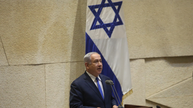 ראש הממשלה בנימין נתניהו בכנסת  (צילום: מרק ישראל סלם)