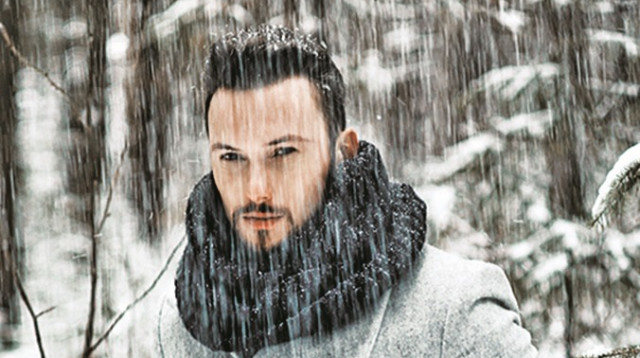 גבר בשלג, אילוסטרציה (צילום: אינג אימג')