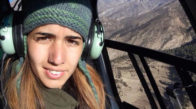 תהילה אלמקייס הישראלית שחולצה בנפאל  (צילום: הפניקס)