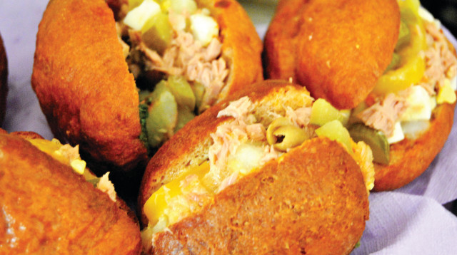 כריך פריקסה (צילום: פסקל פרץ-רובין)