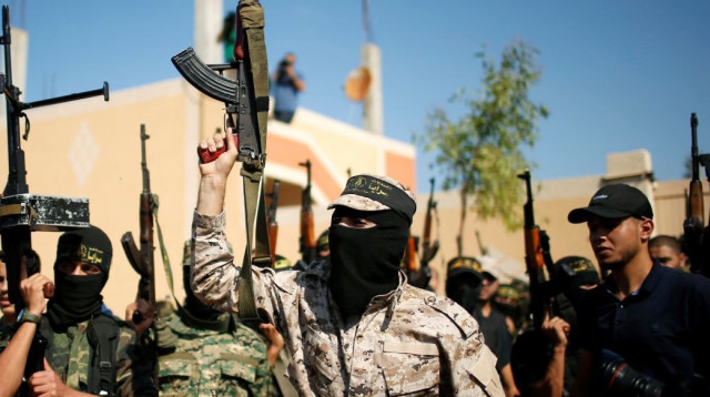 פעילי הג'יהאד האסלאמי (צילום: רויטרס)