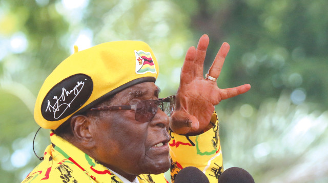 רוברט מוגאבה (צילום: רויטרס)