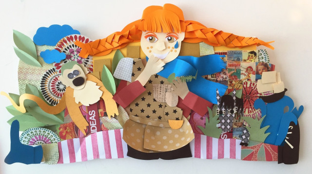 התערוכה "גיבורי נייר"  (צילום: אפרת דה בוטון)