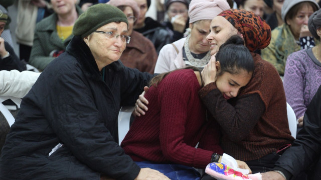 הלווייתה של הודיה אסולין (צילום: הדס פרוש, פלאש 90)