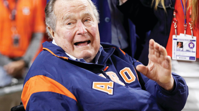 ג'ורג' בוש האב (צילום: רויטרס)