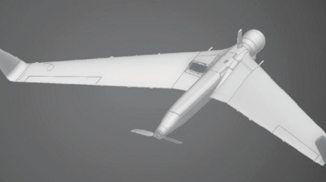 מל"ט מתאבד של אירונאוטיקס (צילום: אתר Aeronautics)