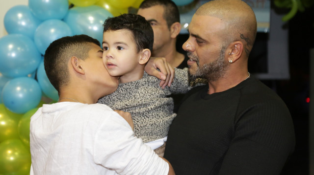 ליאם גולן, אלין גולן, אייל גולן, יאן גולן (צילום: אלוני מור)