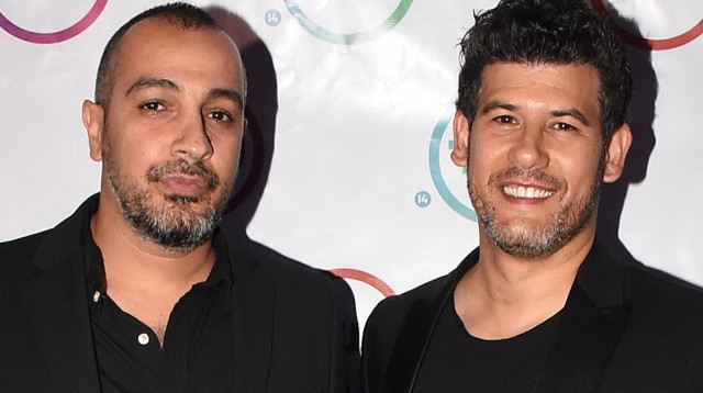 גיא עמיר וחנן סביון  (צילום: אביב חופי)