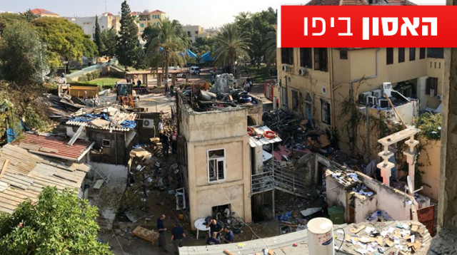 האסון ביפו (צילום: אבשלום ששוני)