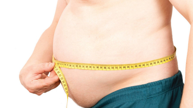 גבר שמן, אילוסטרציה (צילום: אינג אימג')