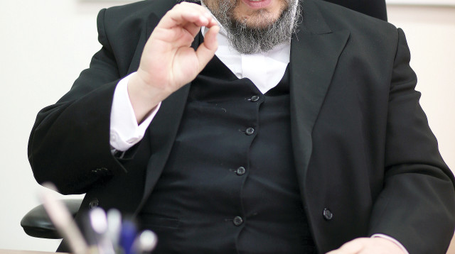 הרב מאיר רובינשטיין (צילום: אריאל בשור)