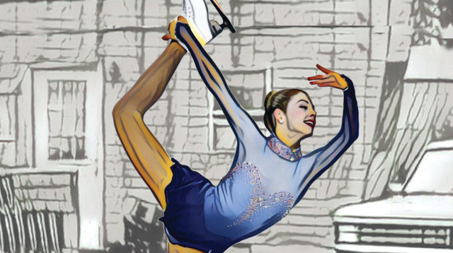 טוניה הארדינג, איור (צילום: איור: חגית שדה)