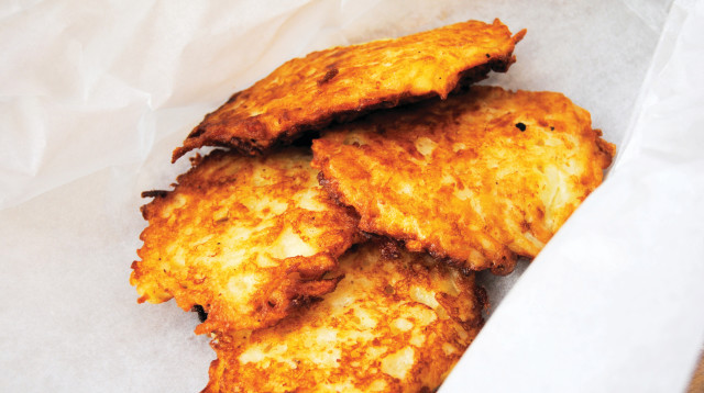 לביבת תפוח אדמה (צילום: פסקל פרץ-רובין)