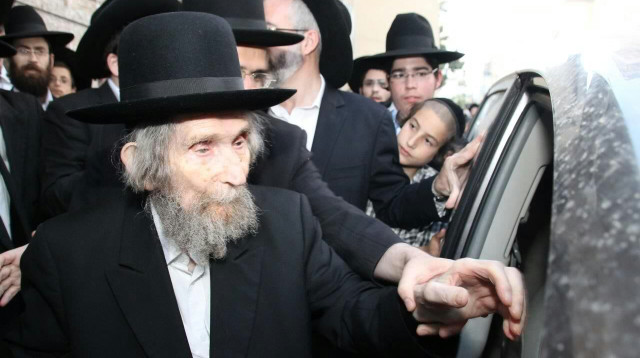 הרב שטיינמן ז"ל (צילום: בעריש פילמר)