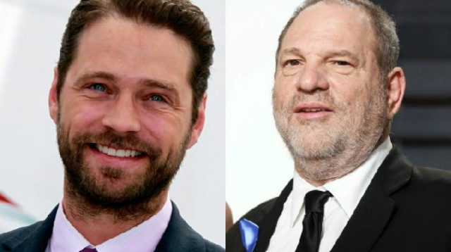 ג'ייסון פריסטלי, הארווי ויינשטיין (צילום: רויטרס)