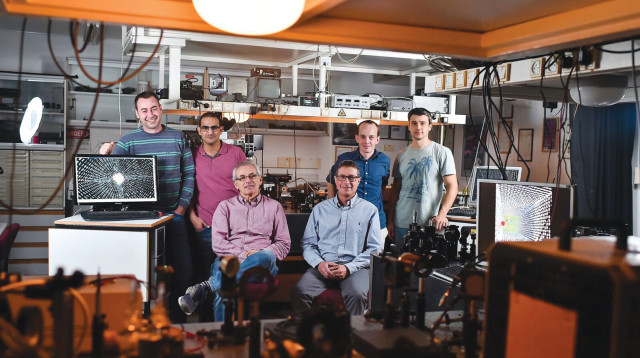 צוות המחקר מהטכניון (צילום: ניצן זוהר דוברות הטכניון)