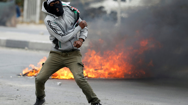 עימותים בין צה"ל לפלסטינים  (צילום: רויטרס)