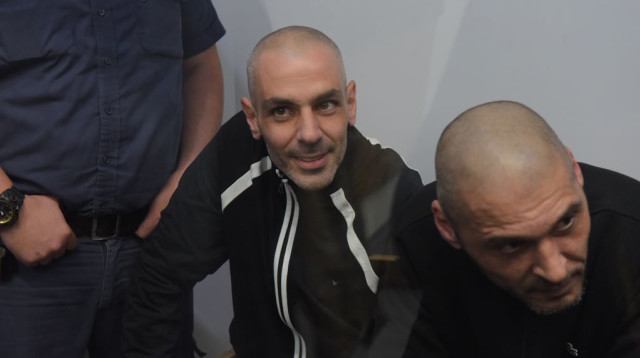 דוד אמויאל בבית המשפט  (צילום: אבשלום ששוני)