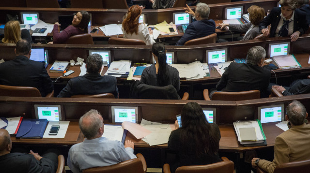 ההצבעה על חוק ההמלצות (צילום: הדס פרוש , פלאש 90)
