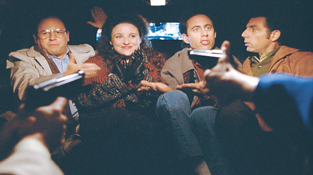 הקאסט של "סיינפלד" (צילום: באדיבות יס)