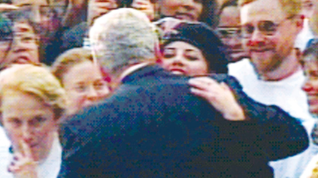 מוניקה לוינסקי וביל קלינטון (צילום: רויטרס)