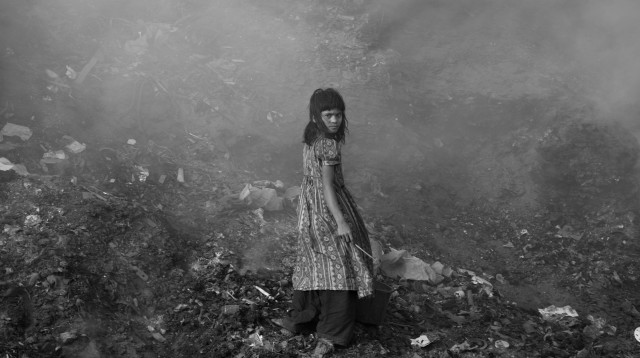 ילדים - זיהום אוויר (צילום: יוניצ"פ)