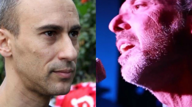 אמיר קרטס, אסף אמדורסקי (צילום: גדעון מרקוביץ, פלאש 90,צילום מסך)