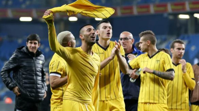 בית"ר ירושלים חוגגת (צילום: ערן לוף)