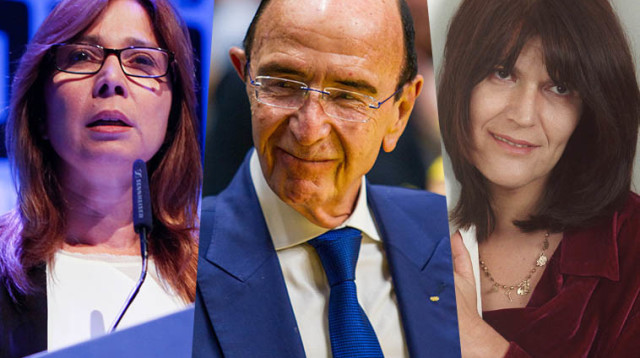 נרי ליבנה, אלכס גלעדי ואושרת קוטלר (צילום: פלאש 90)