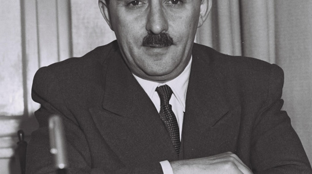 משה שרת (צילום: הוגו מנדלסון, לע"מ)