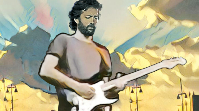 אריק קלפטון, איור (צילום: איור: חגית שדה)