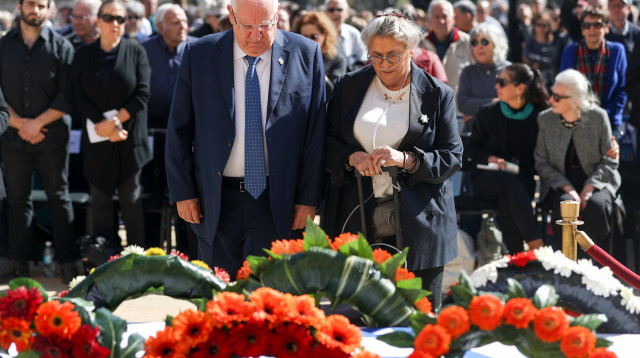 נשיא המדינה ראובן ריבלין ורעייתו נחמה  (צילום: יונתן זינדל, פלאש 90)