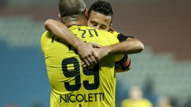 דיא סבע וערן לוי (צילום: דני מירון)