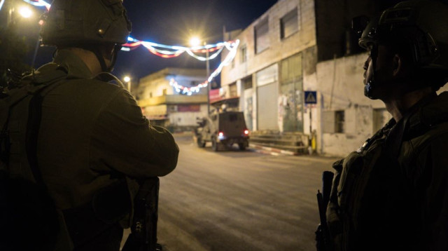 פעילות כוחות צה"ל ביהודה ושומרון (צילום: דובר צה"ל)