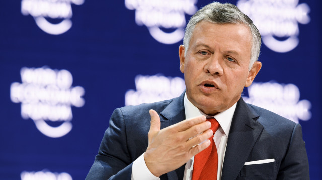 עבדאללה מלך ירדן (צילום: AFP)